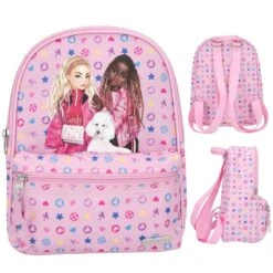 Depesche 11008 TOPModel Kleiner Rucksack BLING BLING Pudel Candy Malia Rosa