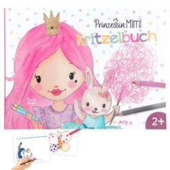 Depesche 12012 Princess Prinzessin Mimi + Tiere Kritzel Malbuch Ab 2 Jahren