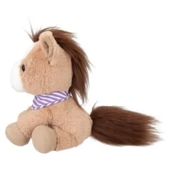 Depesche 12449 SNUKIS Pferd Bella Hellbraun Mit Halstuch 18cm Plüsch Kuscheltier -Nici Günstiges Plüsch Geschäft 0012449 0012449 12449 5 image zoom