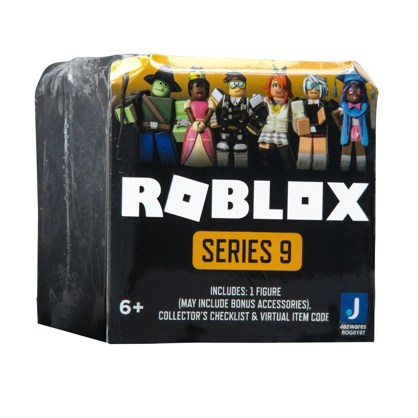 JAZWARES Roblox Sammelfiguren Im Mystery Würfel Schwarz Golden Serie 9 ROG0197 1 JAZWARES Roblox Sammelfiguren Im Mystery Würfel Schwarz Golden Serie 9 ROG0197