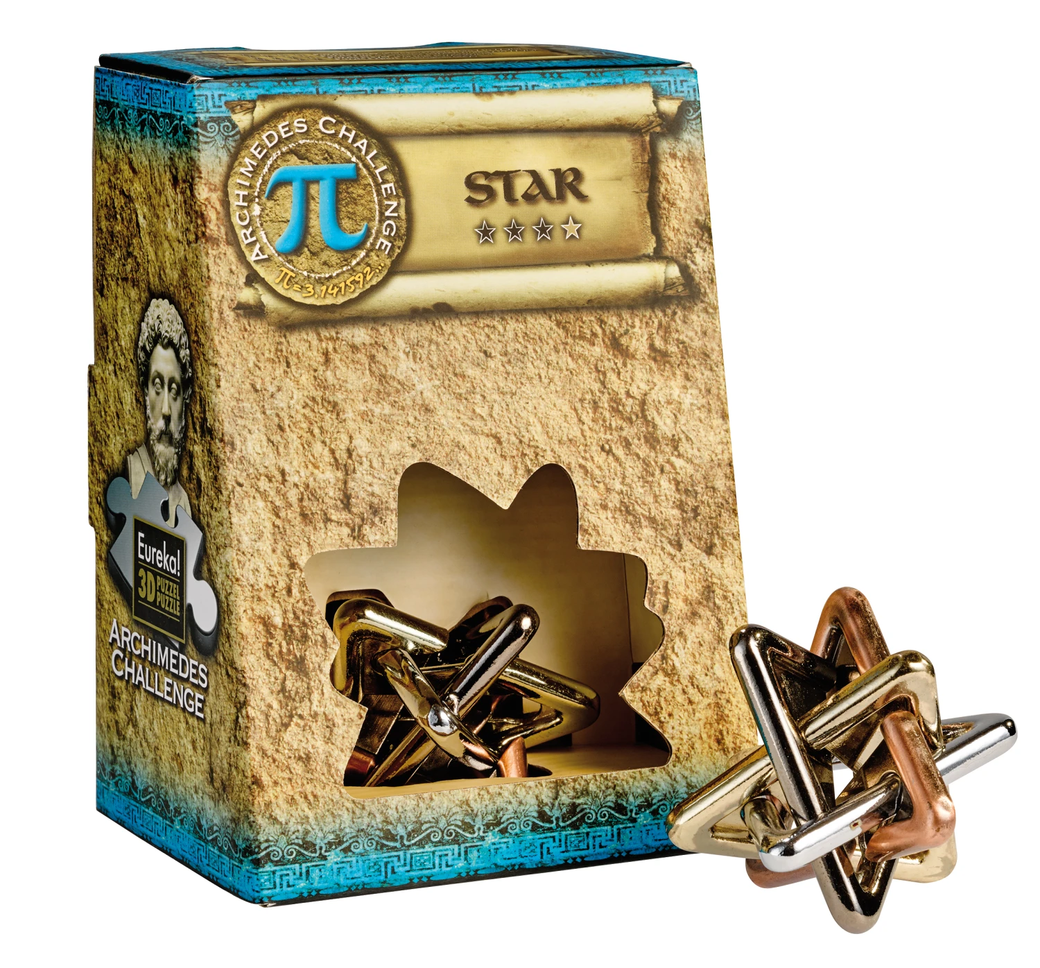 Eureka 3D Puzzle Metallpuzzle Archimedes` Star 473606 1 Eureka 3D Puzzle Metallpuzzle Archimedes` Star 473606