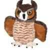 Wild Republic 12310 Virginia-Uhu Ca. 30cm Plüsch Mit Öko-Füllung