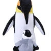 Wild Republic 24088 Kaiserpinguin Mit Kind Ca 40 Cm Plüsch Mit Öko-Füllung
