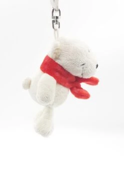 Nici 25950 Schlüsselanhänger Eisbär Mit Rotem Schal 10cm Plüsch Polar Bär -Nici Günstiges Plüsch Geschäft 25950 3