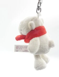 Nici 25950 Schlüsselanhänger Eisbär Mit Rotem Schal 10cm Plüsch Polar Bär -Nici Günstiges Plüsch Geschäft 25950 4