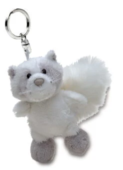 Nici 32403 Schlüsselanhänger Waschbär 10cm White Collection 25 Jahre NICI Plüsch