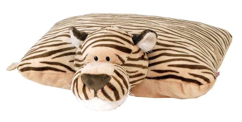 Nici 34441 Kuscheltier-Kissen 2-in-1 Tiger 40x30cm Plüsch Wild Friends 2 Nici 34441 Kuscheltier-Kissen 2-in-1 Tiger 40x30cm Plüsch Wild Friends – Bild 2