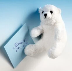 Schaffer 3502 Magnetics Magnetfigur Plüsch Polarbär Eisy Ca 8cm