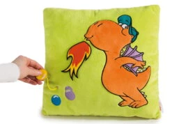 Nici 40693 Kissen Der Kleine Drache Kokosnuss Plüsch 35x35cm -Nici Günstiges Plüsch Geschäft 40693 03 ansicht 02 23681709