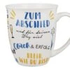 Gilde 44518 Jumbo-Tasse "Zum Abschied" Ca 400ml Porzellan