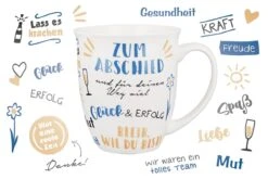 Gilde 44518 Jumbo-Tasse "Zum Abschied" Ca 400ml Porzellan -Nici Günstiges Plüsch Geschäft 44518 4