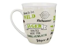 Gilde 44946 Jumbo-Tasse "Wild & Ungezähmt" Mit Sprüchen Ca. 400ml Porzellan -Nici Günstiges Plüsch Geschäft 44946 3 1