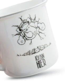 Nici 45029 Porzellantasse Metallic "Ich Bin Hier, Das Muss Reichen" Nashorn -Nici Günstiges Plüsch Geschäft 45029 03 ZA 1638x2048