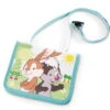 Nici 47352 Brustbeutel Hase, Stinktier, Waschbär Kindergeldbörse 13x10cm Plüsch