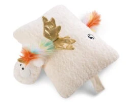 Nici 47383 Kuscheltierkissen Weißes Einhorn Rainbow Yin & Yang 40x30cm Plüsch -Nici Günstiges Plüsch Geschäft 47383 03 ZA Frei 2048x1739