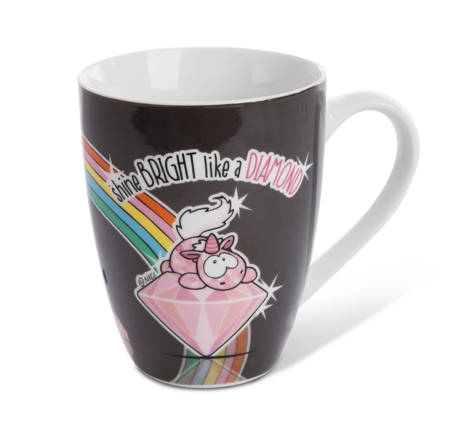 Nici 47646 Porzellan - Tasse Einhorn Pink Diamond "shine Bright" 310ml Teetasse 1 Nici 47646 Porzellan - Tasse Einhorn Pink Diamond "shine Bright" 310ml Teetasse