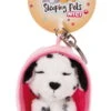 Nici 48833 Schlüsselanhänger Sleeping Pets 10cm Plüsch - Hund Dalmatiner