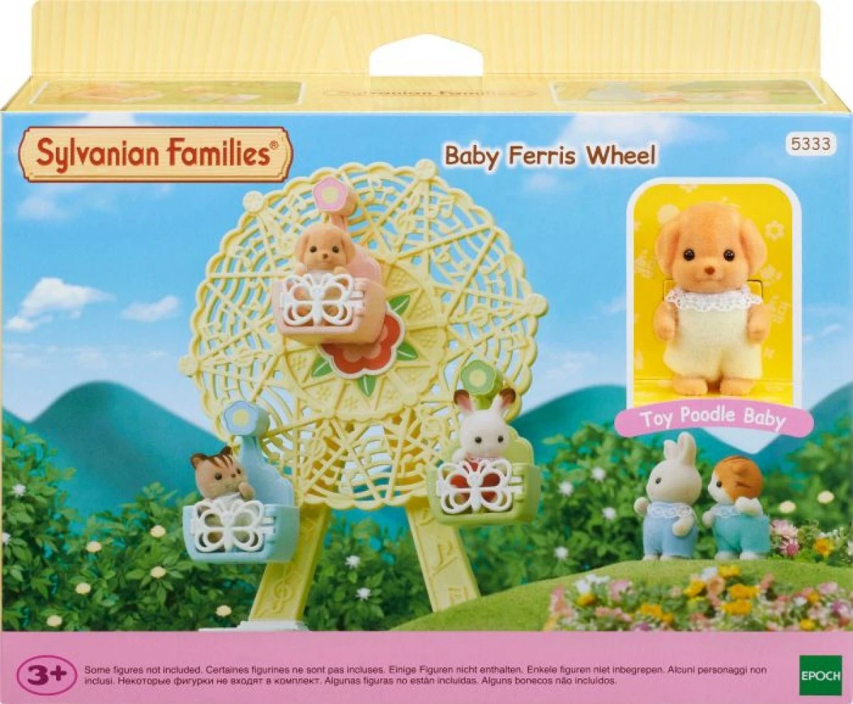 EPOCH Sylvanian Families 5333 Baby Abenteuer Riesenrad Spielset + Toy Pudel Baby 1 EPOCH Sylvanian Families 5333 Baby Abenteuer Riesenrad Spielset + Toy Pudel Baby