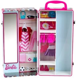 Theo Klein Barbie Kleiderkoffer Für Puppen Mit Platz Für 2 Puppen Inkl. Garderobe 5801 6 Theo Klein Barbie Kleiderkoffer Für Puppen Mit Platz Für 2 Puppen Inkl. Garderobe 5801 -Nici Günstiges Plüsch Geschäft 5801 Barbie Kleiderkoffer INNENANSICHT FS Kopie