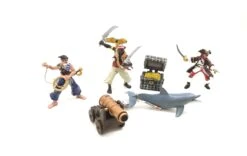 Papo 60256 Piratenschiff Aus Hochwertig Bedruckter Kartonage Inkl. 6 Figuren -Nici Günstiges Plüsch Geschäft 60256 3