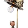 Gilde 68068 Steampunk Lampe Hut Ca. 63 Cm Dekoration