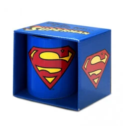 Logoshirt Frühstück Set Tasse + Brettchen Superman Logo Spülmaschinenfest (KuK) -Nici Günstiges Plüsch Geschäft 6830474091 box