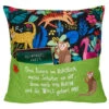 Hergo Sofahelden Kissen Mit Taschen 43x43cm - Lesekissen Kids - Dschungel 9031
