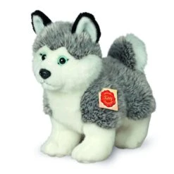 Teddy Hermann 92701 Husky Stehend Ca. 23cm Plüsch