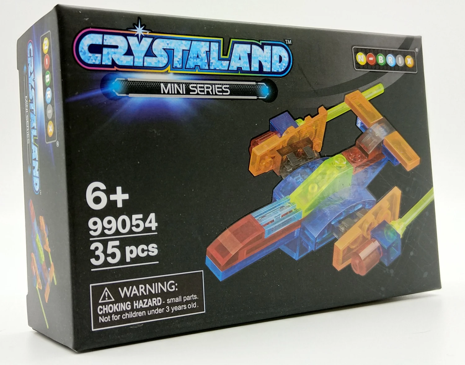 Johntoy N-Brix Crystaland Mini Series Bausteine - 99054 Flugzeug Kampfjet (35 Teile) 1 Johntoy N-Brix Crystaland Mini Series Bausteine - 99054 Flugzeug Kampfjet (35 Teile)