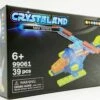 Johntoy N-Brix Crystaland Mini Series Bausteine - 99061 Hubschrauber (39 Teile)