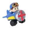 JAZWARES CoComelon Mini Fahrzeuge Zum Sammeln Ca. 9cm - Blaues Flugzeug