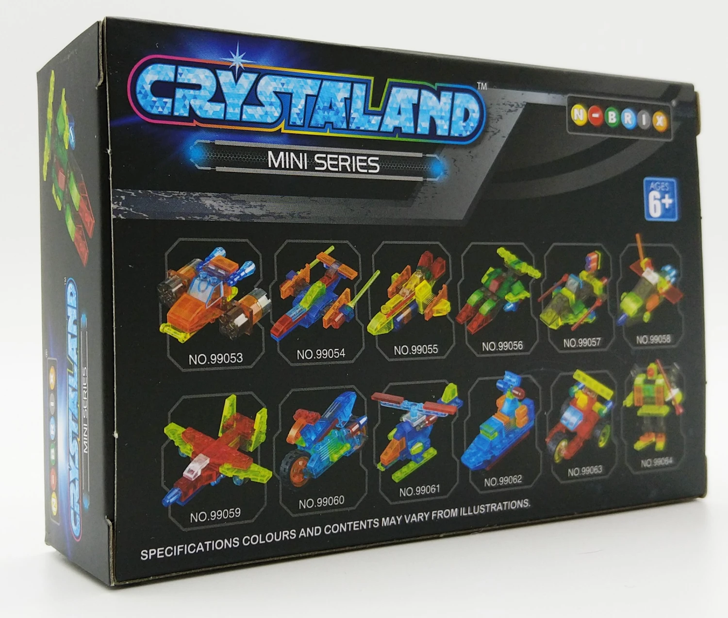 Johntoy N-Brix Crystaland Mini Series Bausteine - 99057 Kampfjet (28 Teile) 2 Johntoy N-Brix Crystaland Mini Series Bausteine - 99057 Kampfjet (28 Teile) – Bild 2