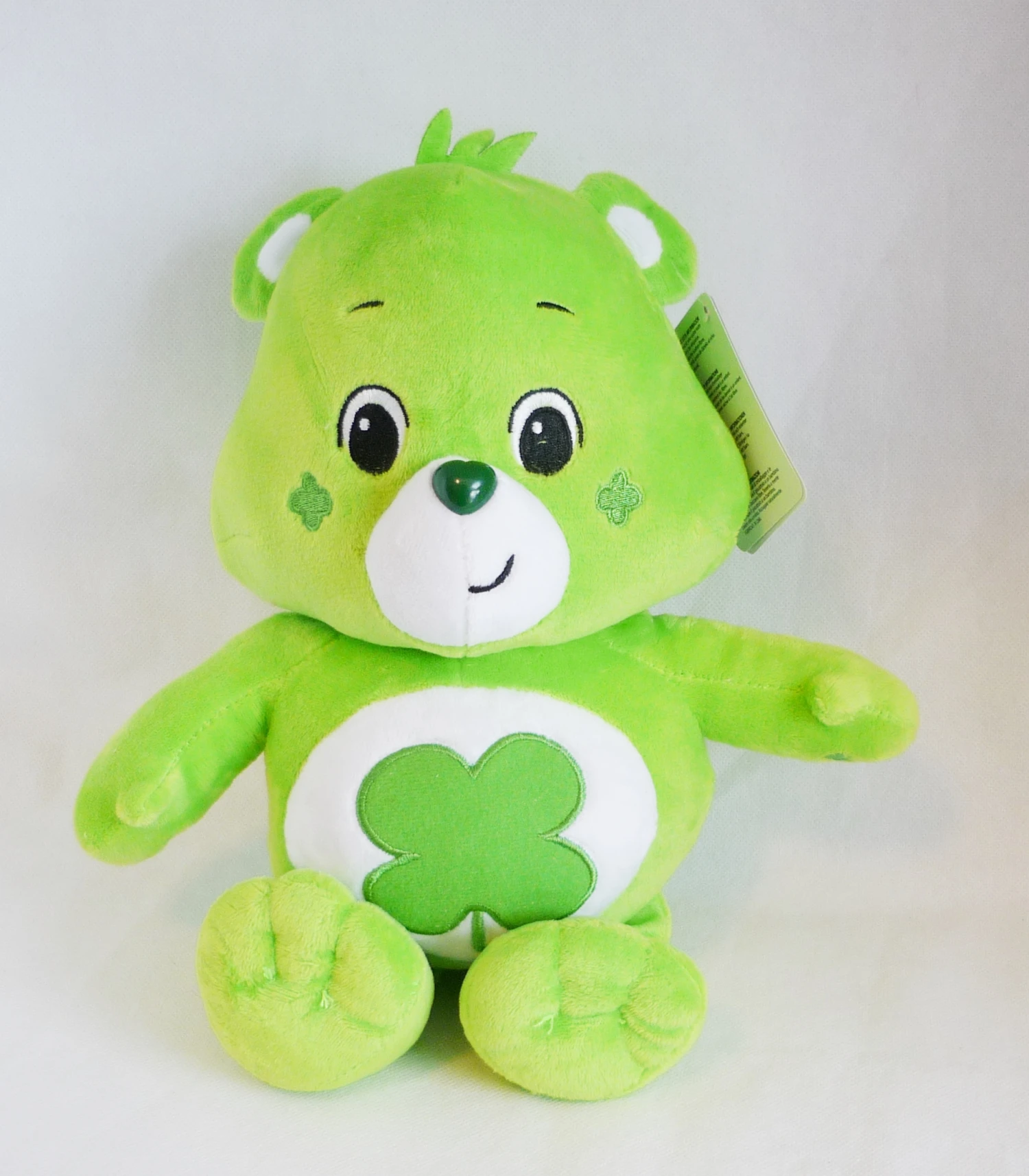 Glücksbärchis Unlock The Magic Ca 28cm Plüsch Glücksbärchi Klee Grün 2 Glücksbärchis Unlock The Magic Ca 28cm Plüsch Glücksbärchi Klee Grün – Bild 2