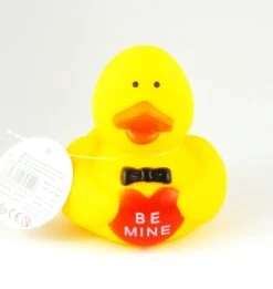 Gummiente Badeente Mit Quietsche - Be Mine Gentleman Mit Fliege