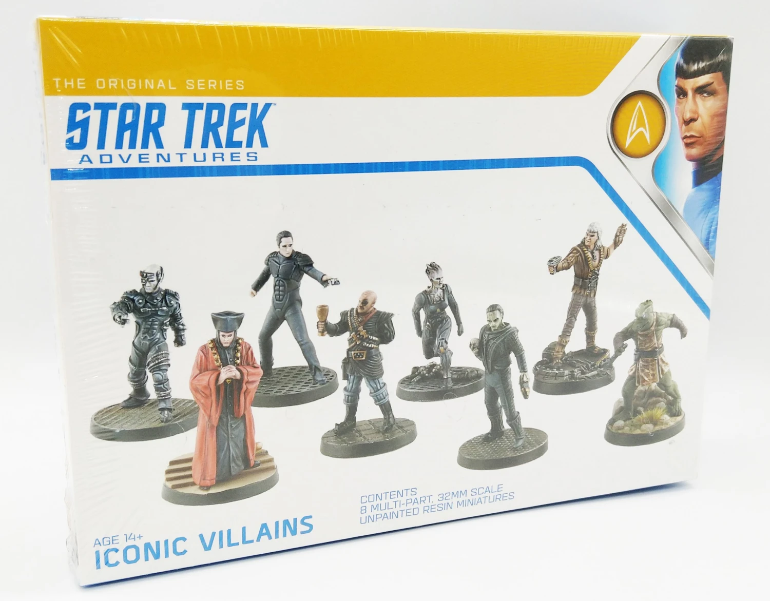 Star Trek Adventures: The Original Series Iconic Villains (32MM Minis Set) 1 Star Trek Adventures: The Original Series Iconic Villains (32MM Minis Set)