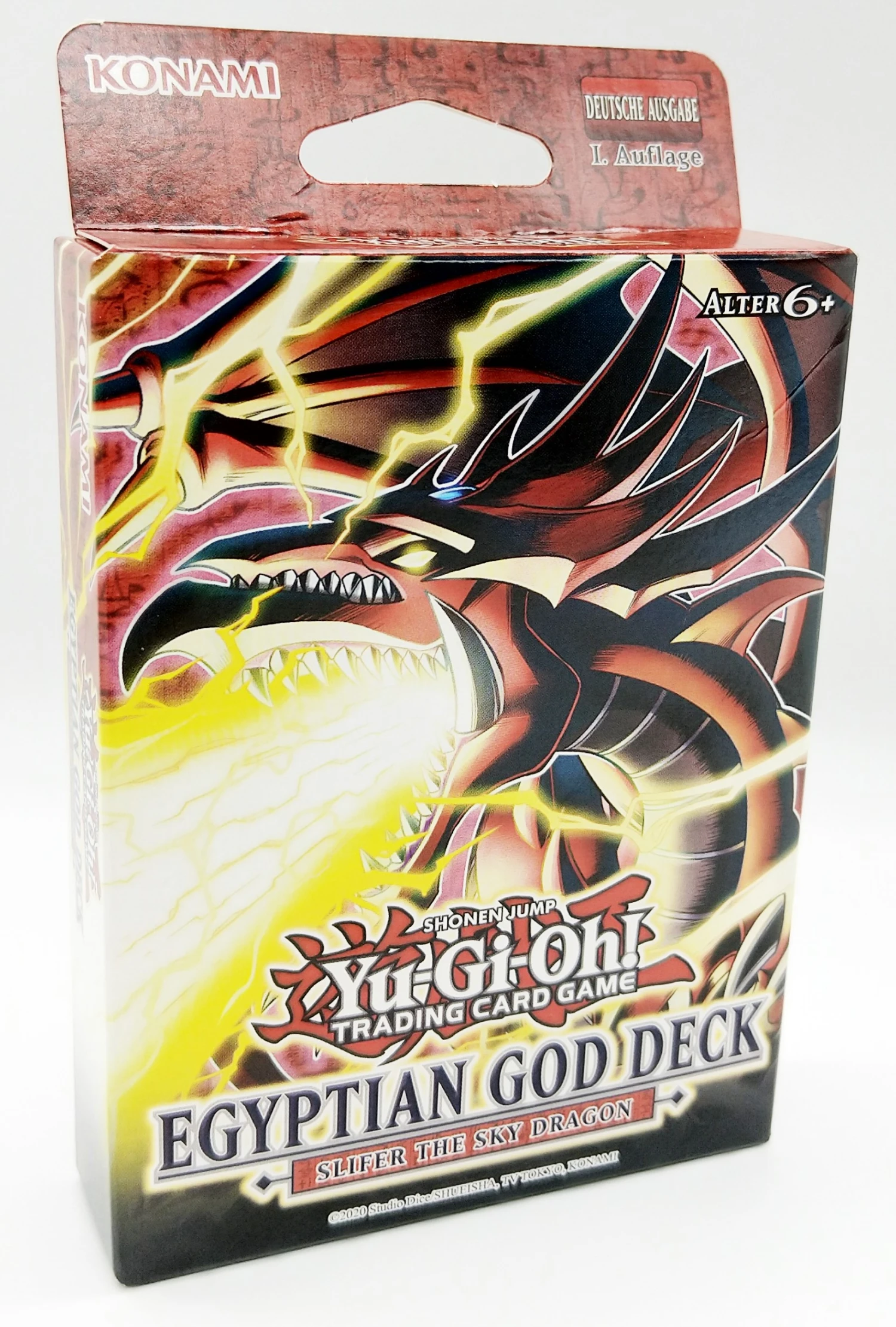Konami Yu-Gi-Oh Egyptian God Deck Deutsch 1. Auflage Slifer The Sky Dragon Trading Card 1 Konami Yu-Gi-Oh Egyptian God Deck Deutsch 1. Auflage Slifer The Sky Dragon Trading Card