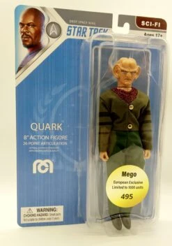 MEGO Star Trek DS9 Quark Ferengi Bewegliche Actionfigur 20cm Limitiert