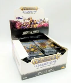 Games Workshop Warhammer Champions Sammelkarten Box - 24 Booster In Einem Pack ENGLISCH