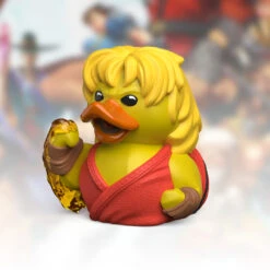 Badeente Numskull TUBBZ Cosplaying Duck - Street Fighter - Ken -Nici Günstiges Plüsch Geschäft Ken
