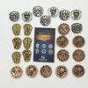 Legendary Metal Coin Set Goblin - Metall Münzen Goblin (24 Stück)
