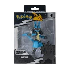 Jazwares PKW2411 Pokémon Epische Kampf-Figur Beweglich Ca. 20cm - Lucario