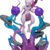 Jazwares PKW0082 Pokémon Select Light FX Collector Deluxe Statue - Mewtwo