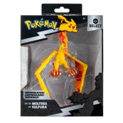 Jazwares PKW2416 Pokémon Epische Kampf-Figur Beweglich Ca. 20cm - Moltres