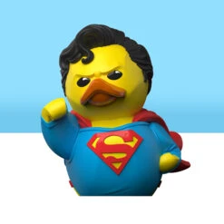 Badeente Numskull TUBBZ Cosplaying Duck - Superman (Limited Edition) -Nici Günstiges Plüsch Geschäft Superman TUBBZ PL Hi Res 4