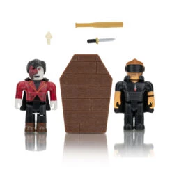 JAZWARES Roblox Mix & Match 2 Figuren Mit Zubehör - Vampire Hunters 3 ROB0395