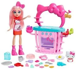 MATTEL Hello Kitty Süßer Küchenspaß Spielhaus Mit Mehr Als 20 Teilen GWX05