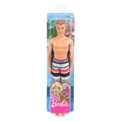 MATTEL Barbie Ken Beach Puppe Mit Streifenshorts GHW43 -Nici Günstiges Plüsch Geschäft mattel ghw43 4
