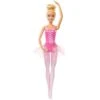 Mattel GJL59 Barbie Puppe Ballerina Mit Spitzenschuhen, Tutut & Dutt Ballett