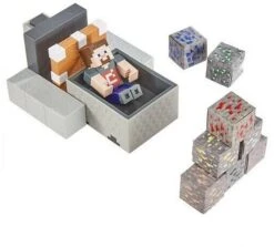 Minecraft Minecart Mayhem Spielset Mit Steve Figur +Zubehör 20x30cm Mattel GVL55 -Nici Günstiges Plüsch Geschäft minecraft minecart mayhem spielset 20x30cm 3