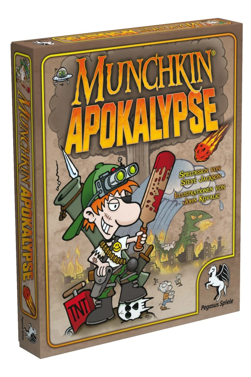 Munchkin Apokalypse Kartenspiel Pegasus Spiele 17240G 1 Munchkin Apokalypse Kartenspiel Pegasus Spiele 17240G
